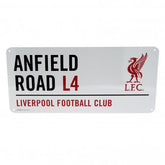 Liverpool plaat wit 40 x 18 cm